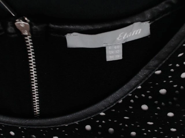 Pequeños vestidos negros Etam – photo 3